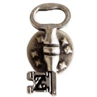Masonic Scottish Rite 4th degree lapel pin silver plated