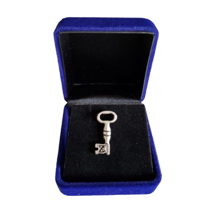 Masonic Scottish Rite 4th degree lapel pin silver plated