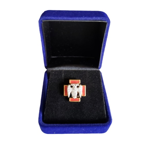 Masonic Scottish Rite 30th degree lapel pin gold plated