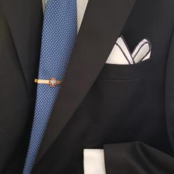 Masonic Scottish Rite 30th degree cufflinks – tie bar clip – lapel pin set