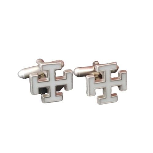 Masonic Scottish Rite 31th degree cufflinks chrome plated