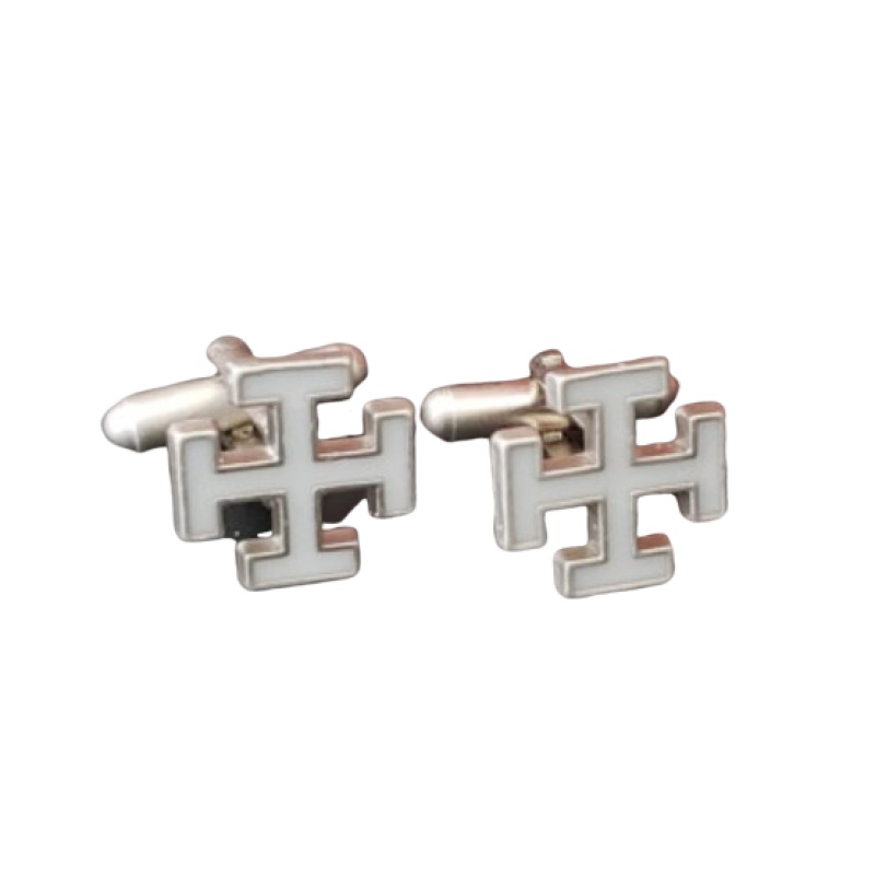 Masonic Scottish Rite 31th degree cufflinks chrome plated