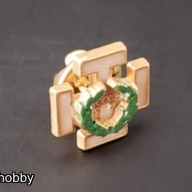 Masonic Scottish Rite 32th degree lapel pin gold plated