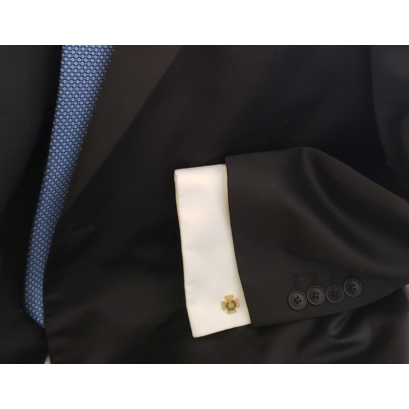 Masonic Scottish Rite 32th degree cufflinks gold plated