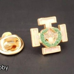 Masonic Scottish Rite 32th degree lapel pin gold plated