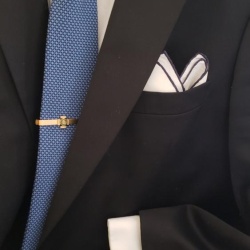Masonic Scottish Rite 32th degree lapel pin cufflink and tie bar set gold plated