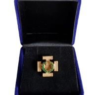 Masonic Scottish Rite 32th degree lapel pin gold plated
