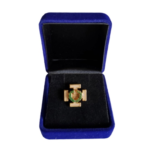 Masonic Scottish Rite 32th degree lapel pin gold plated