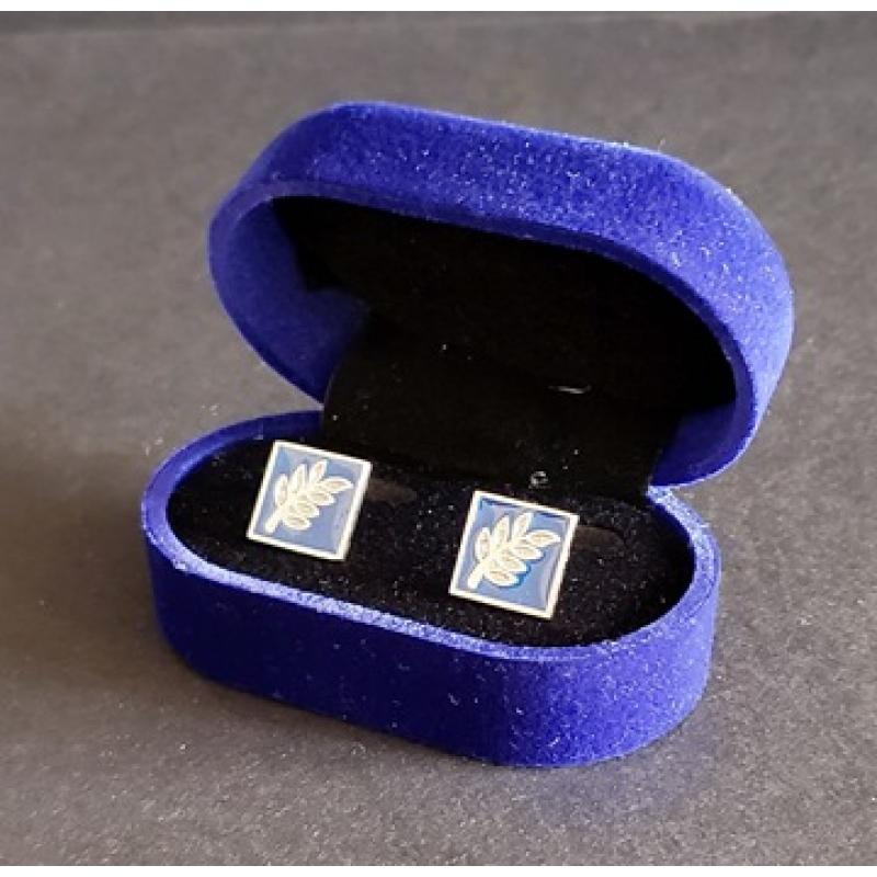 Masonic freemasonry Sprig of Acacia cufflinks
