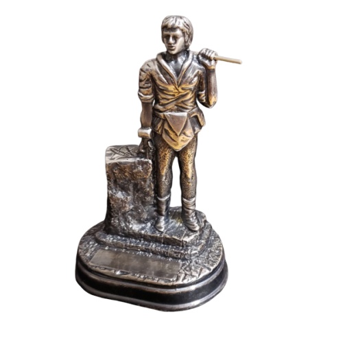 Masonic statue journeyman