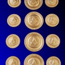 Blazer Jacket buttons circular S&C gold plated Masonic Freemasonry
