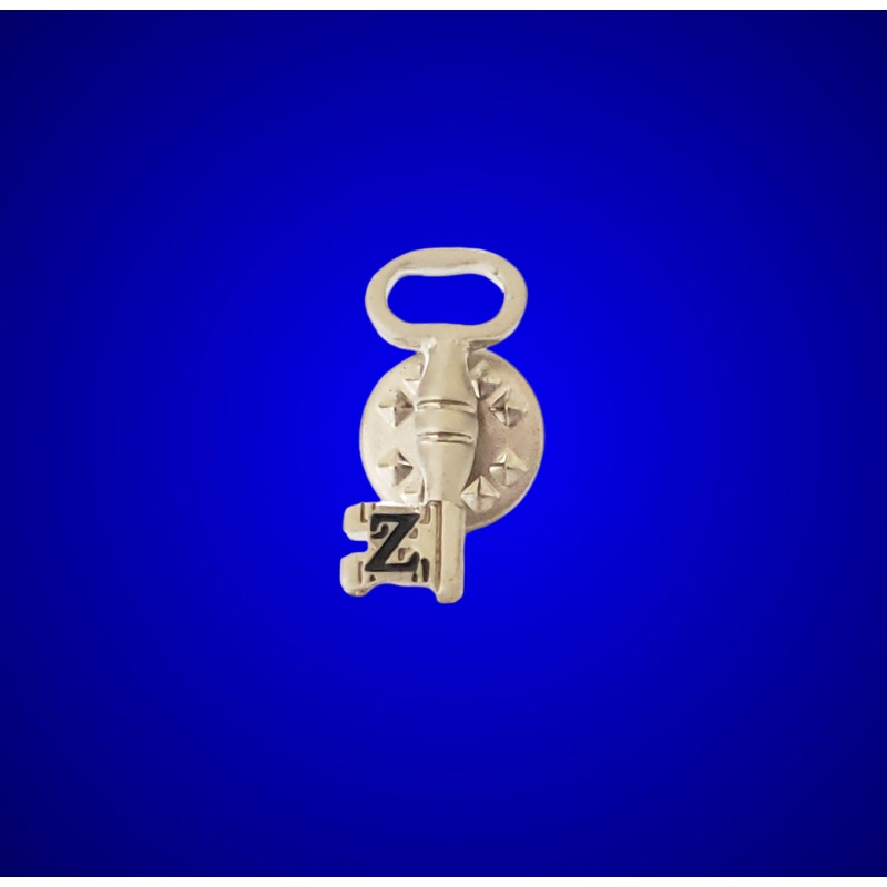 Masonic Scottish Rite 4th degree lapel pin silver plated