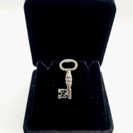 Masonic Scottish Rite 4th degree lapel pin silver plated