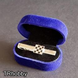 Masonic freemasonry carpet & crest emblem tie bar clip