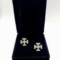 Masonic Scottish Rite 31th degree cufflinks chrome plated