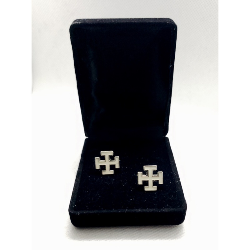Masonic Scottish Rite 31th degree cufflinks chrome plated