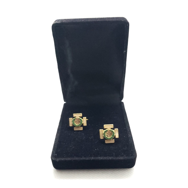 Masonic Scottish Rite 32th degree cufflinks gold plated