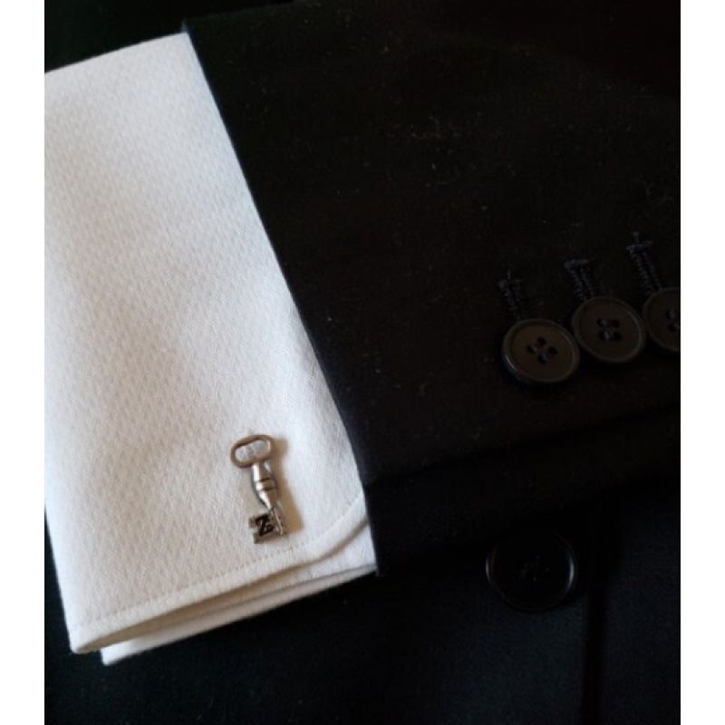 Masonic Scottish Rite 4th degree lapel pin cufflink and tie bar set silver plated