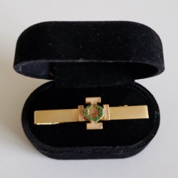 Masonic Scottish Rite 32th degree lapel pin cufflink and tie bar set gold plated